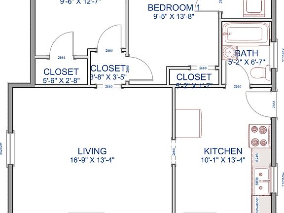 3rd image of 532 N 6th Ave #1