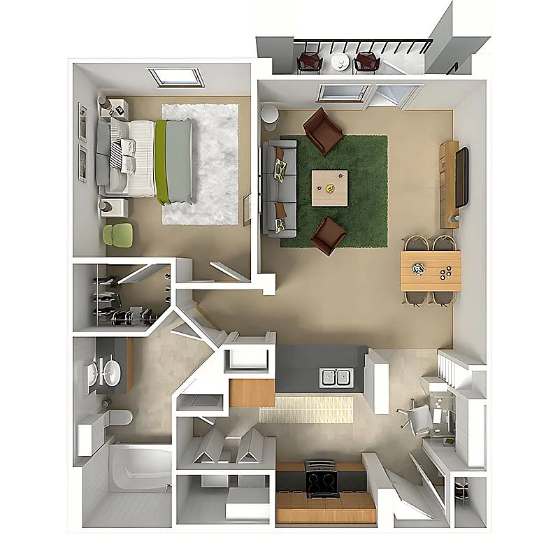 Floor plan A2
