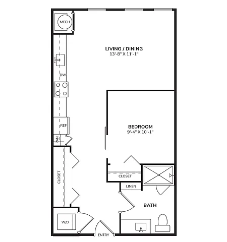 Floor plan A2 - Urban