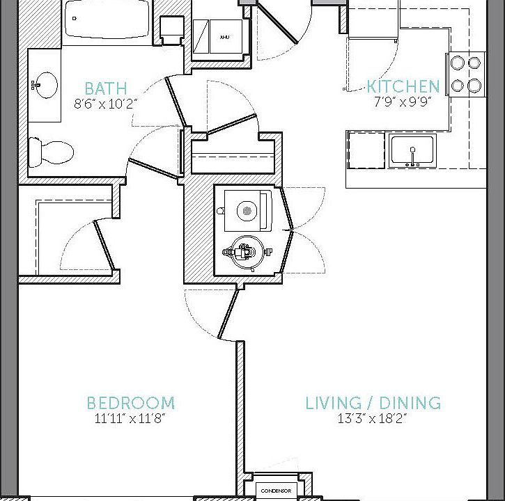 2-A1 floor plan Estuary