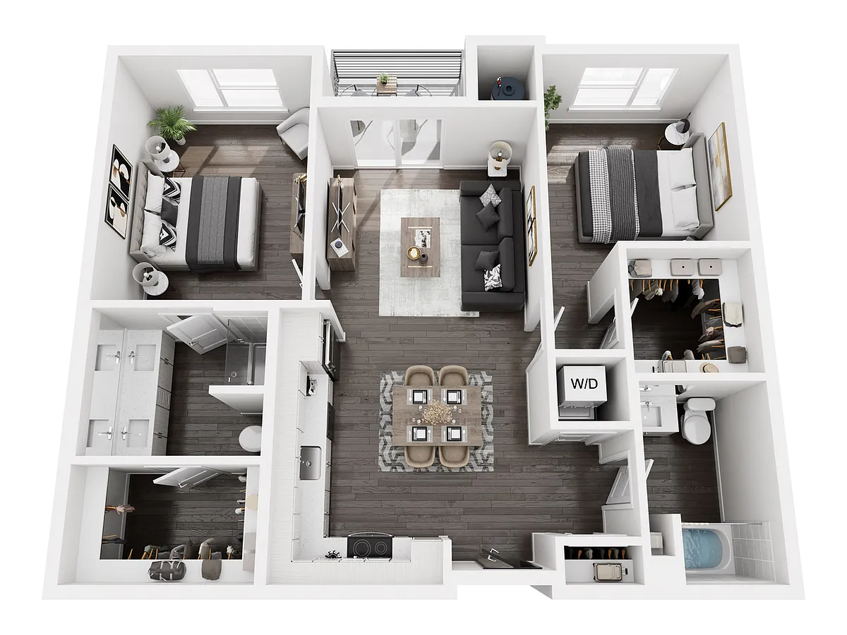 Floor plan B2a