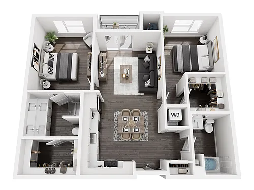 Floor plan B2a