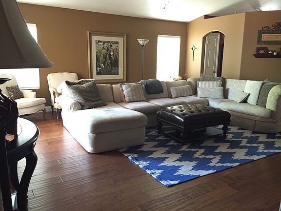 Large open living room