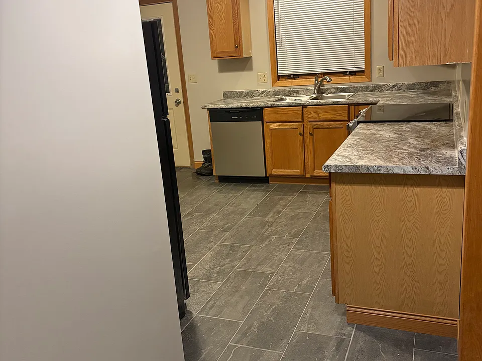 New tile floor
