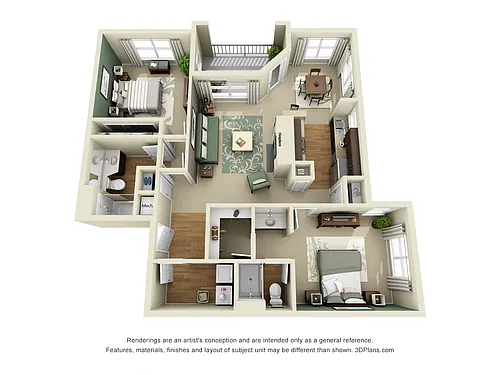 Floor plan Calais