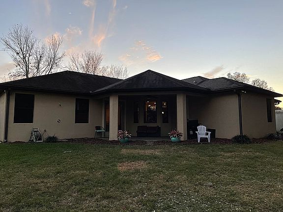 Large back yard