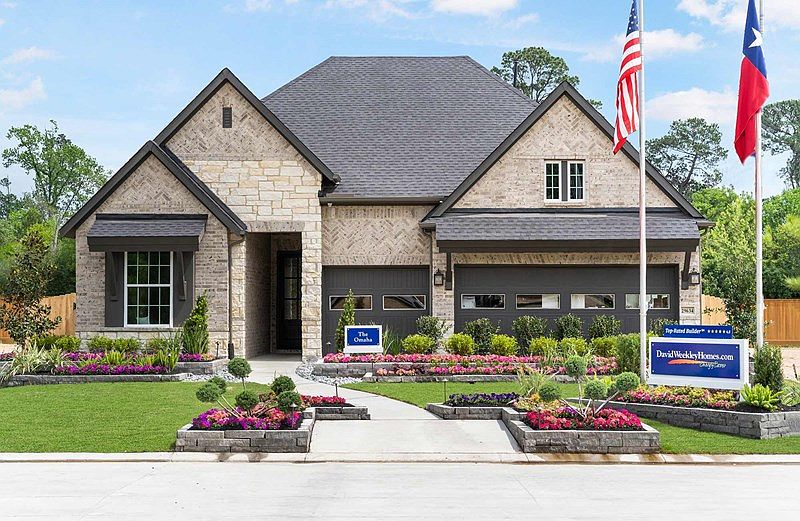 Omaha Plan, Grand Central Park 55' Homesites, Conroe, TX 77304 | Zillow