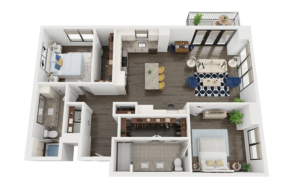 Floor plan B4