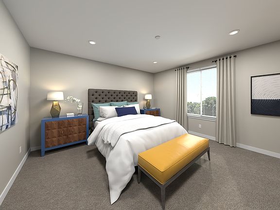 Narrows floorplan interior image rendering at a Meritage Homes Community in Eagle Mountain, UT.