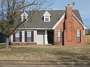 Front view of the home.