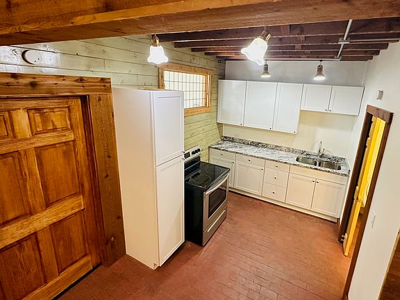 Kitchen with new cabinets and granite countertop