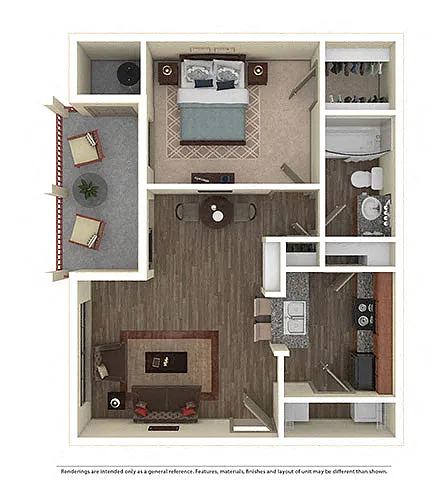 Floor plan A1B The Tuscan