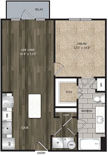 Floor plan A1C