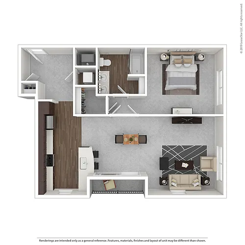 Floor plan A4 Crest