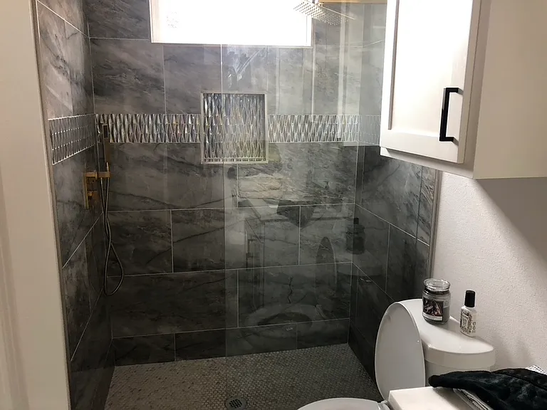 2nd Bathroom with walk-in shower