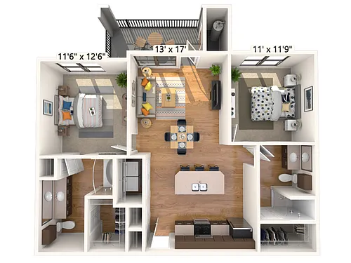 Floor plan B1
