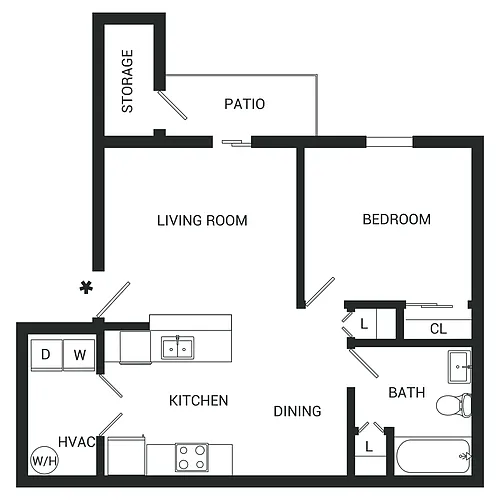 Floor plan 1-Garden