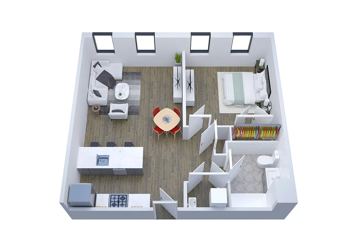 Floor plan B1