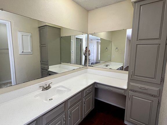 Master bedroom vanity