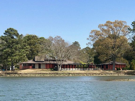 Westerly view from the water