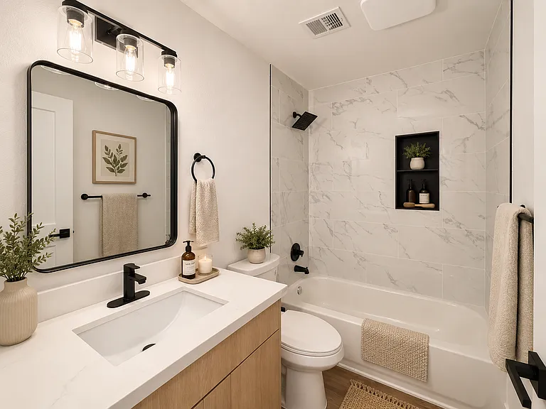 Bath Room Staged