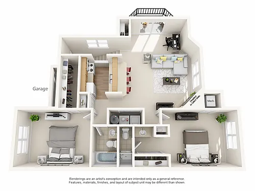 Floor plan Woodridge