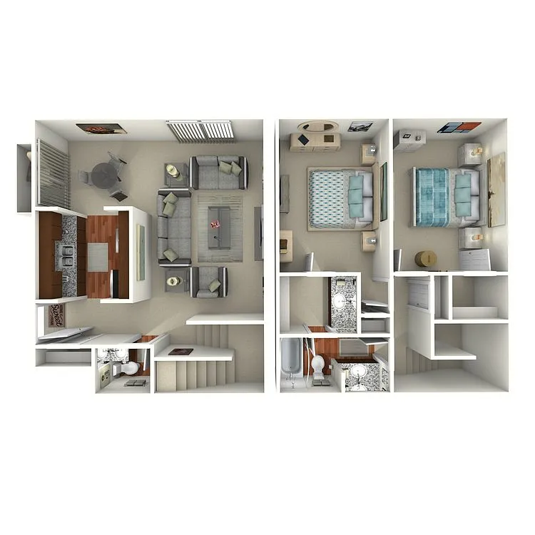 Floor plan 2BA
