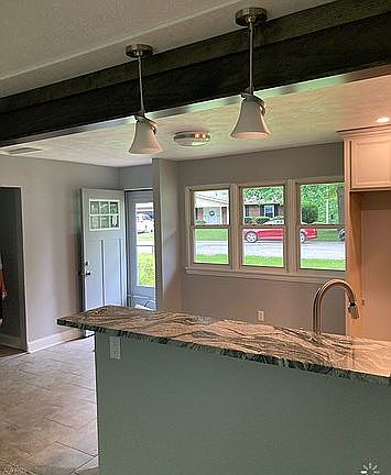 Living to front door