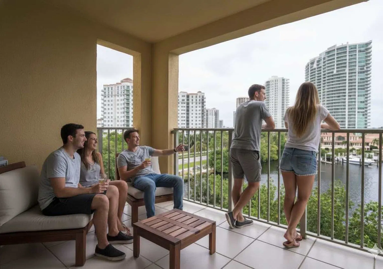 Spacious 2BR Condo Water Views in Aventura, FL — Photo 4