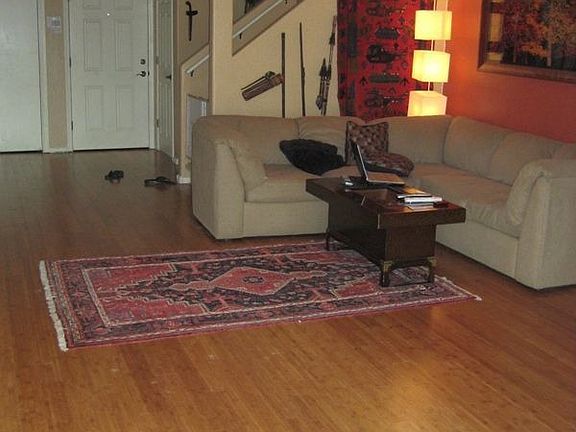 Real bamboo hardwood