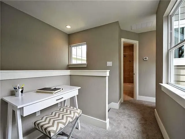 Upstairs desk nook