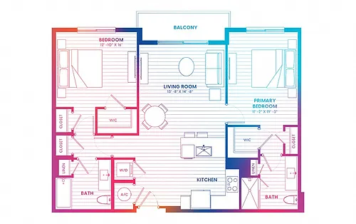Floor plan B6A-N
