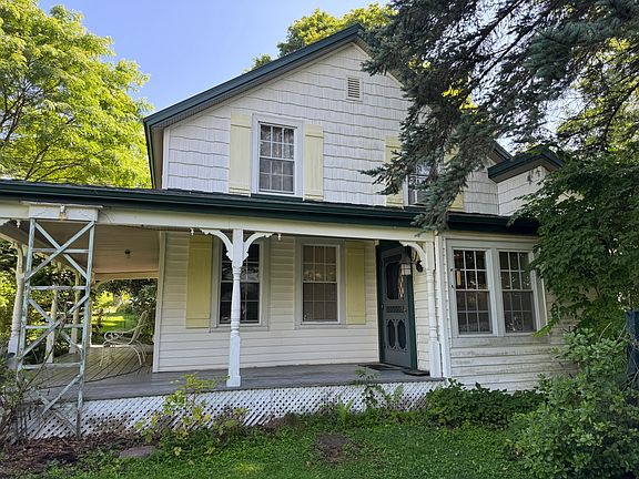 side of house and side yard