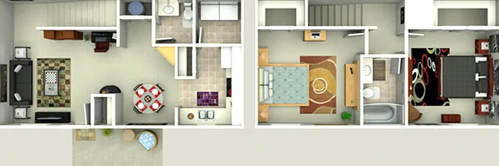 2x15 Townhome