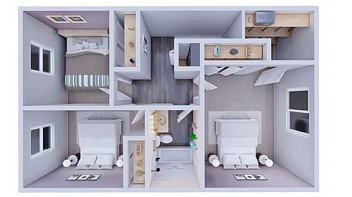 Floor plan TT - Townhome