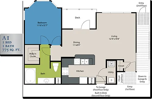 Floor plan A1 Gold