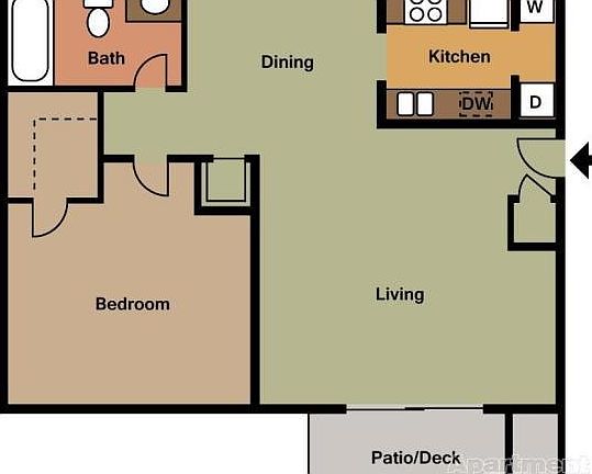 4th image of 4009 Dancing Cloud Ct Unit 30