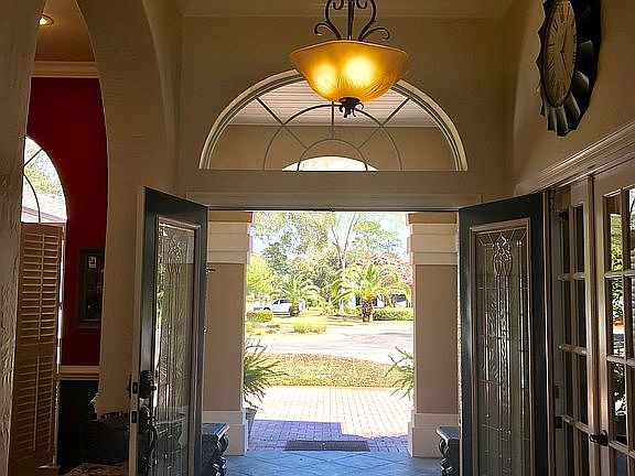 Entrance from inside double 