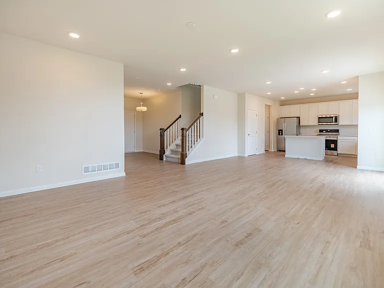 Living Room + Kitchen