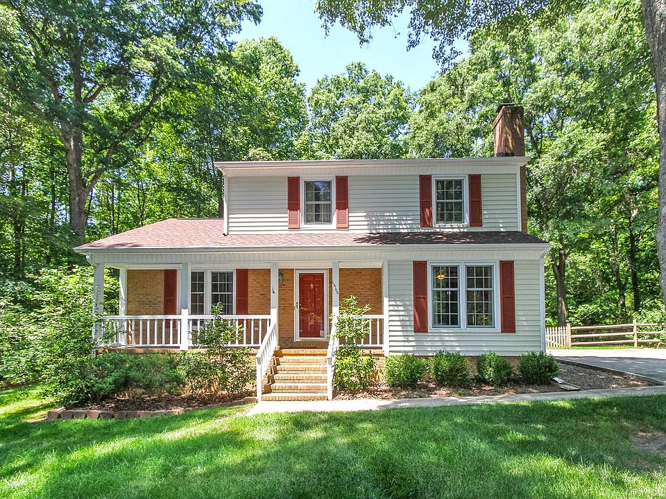 Handsome home in private wooded setting