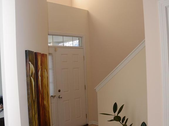 Two story foyer