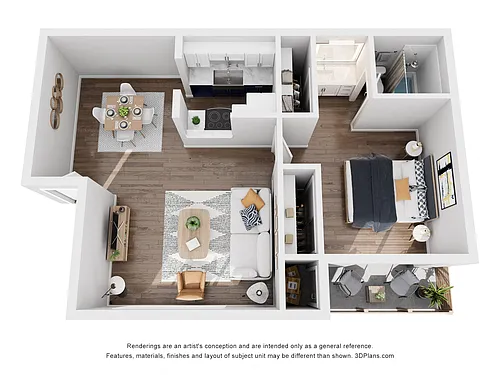 Floor plan The Reef