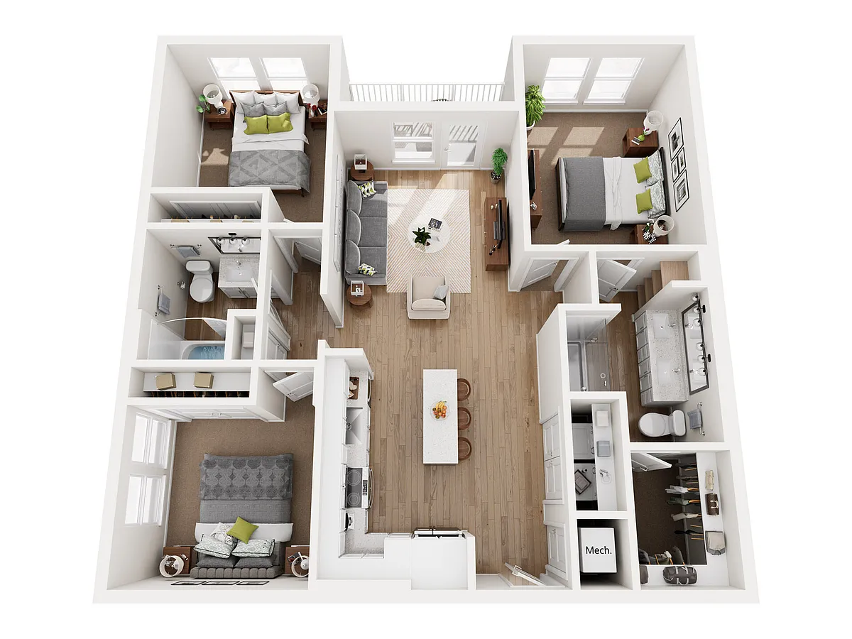 Floor plan C1