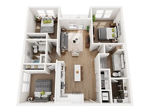 Floor plan C1