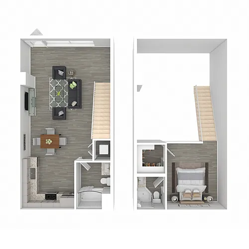 Floor plan ALW - The Lena (Loft)