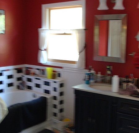 master bathroom, jaccuzzi tub, shower