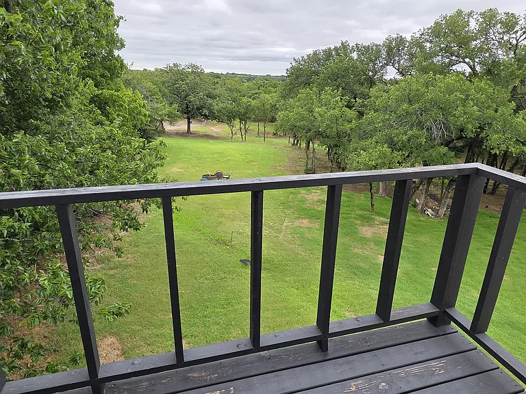 View of the back from bedroom 3 balcony