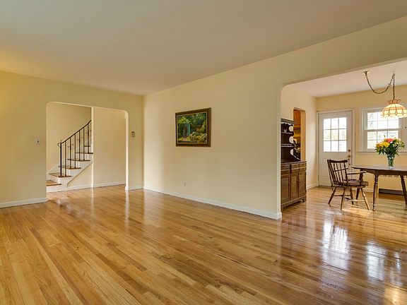 Living room opens to formal 