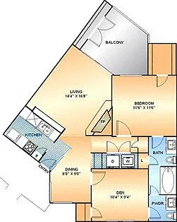 Floor plan B1