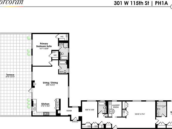 2nd image of 301 W 115th St Ph 1A